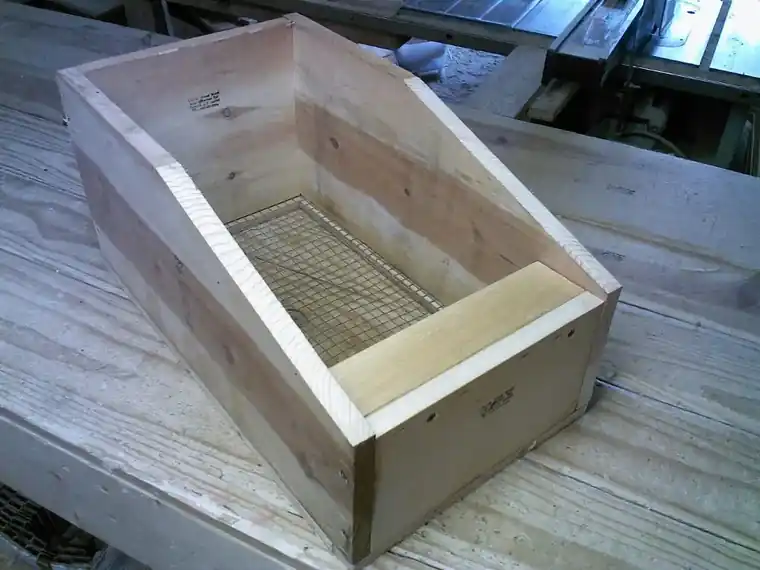 Rabbit and duck houses